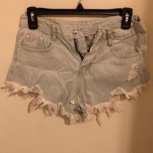 jean shorts